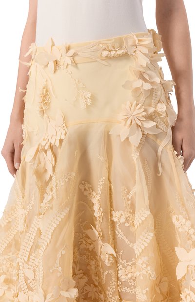 Шелковая юбка ZIMMERMANN, арт. 5629SF251, фото 5