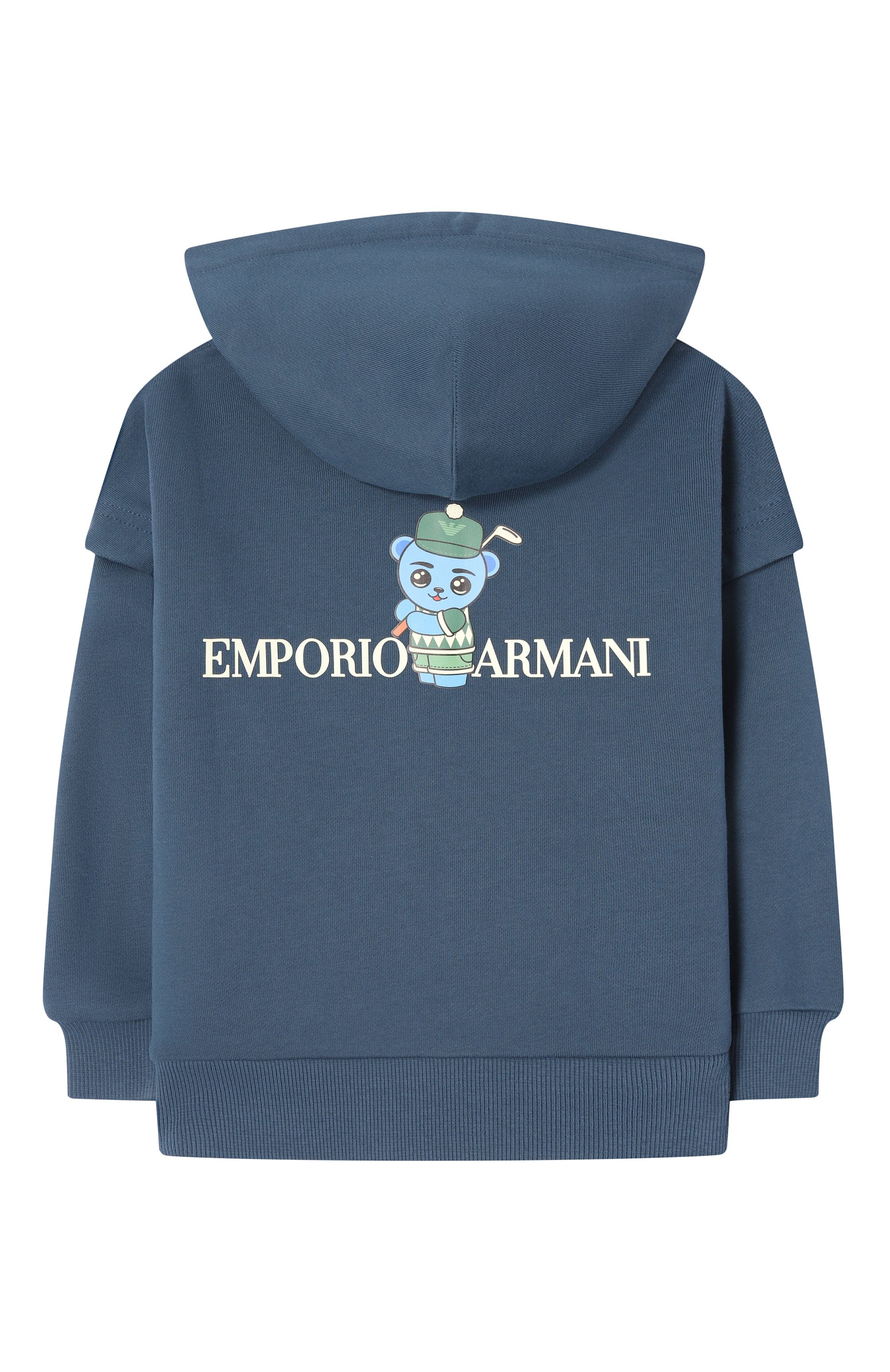 Хлопковая толстовка EMPORIO ARMANI, арт. EB000271/AF13552, фото 2