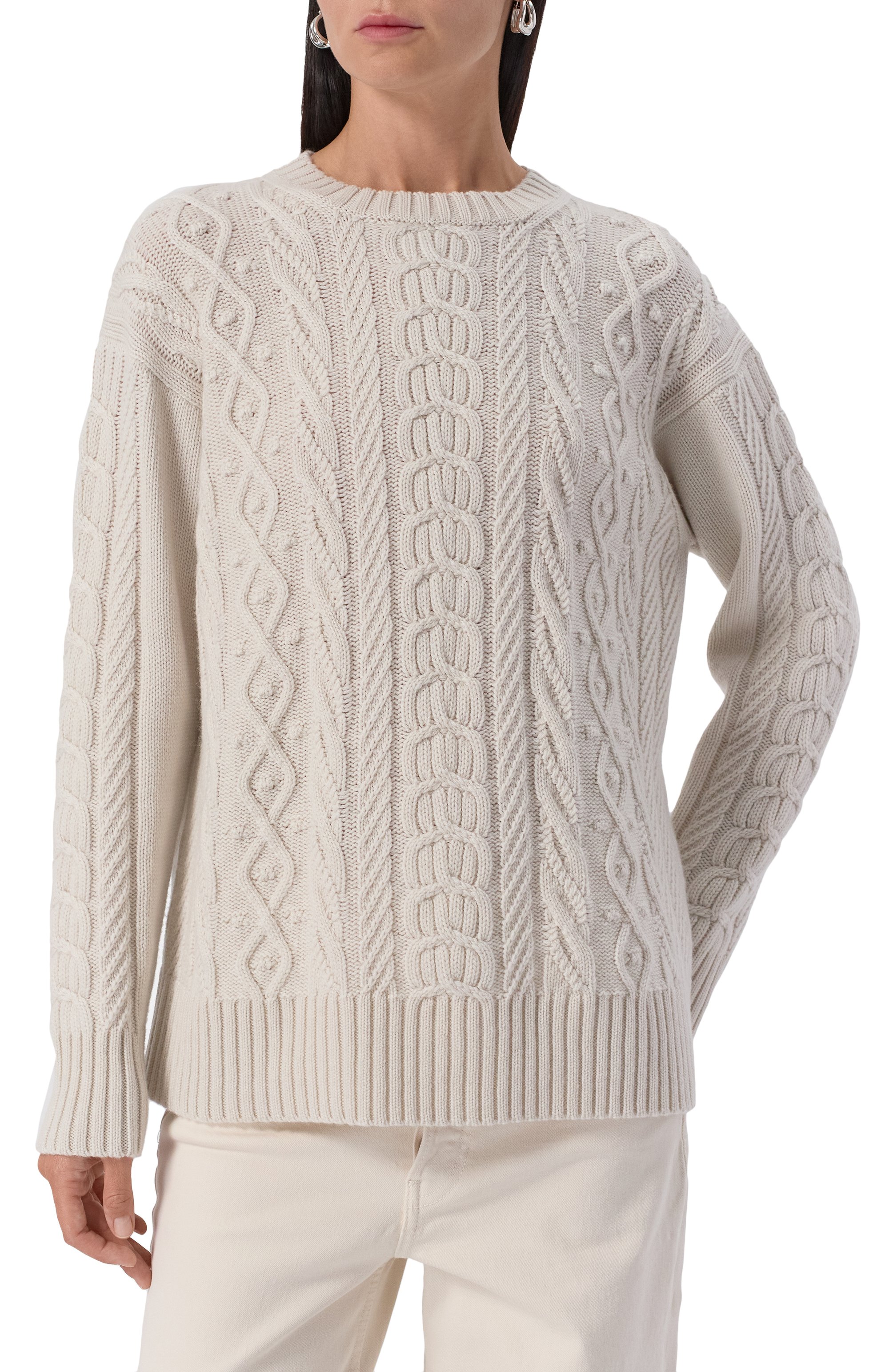 Кашемировый свитер AGNONA, арт. K110148E/6K050NE, фото 3