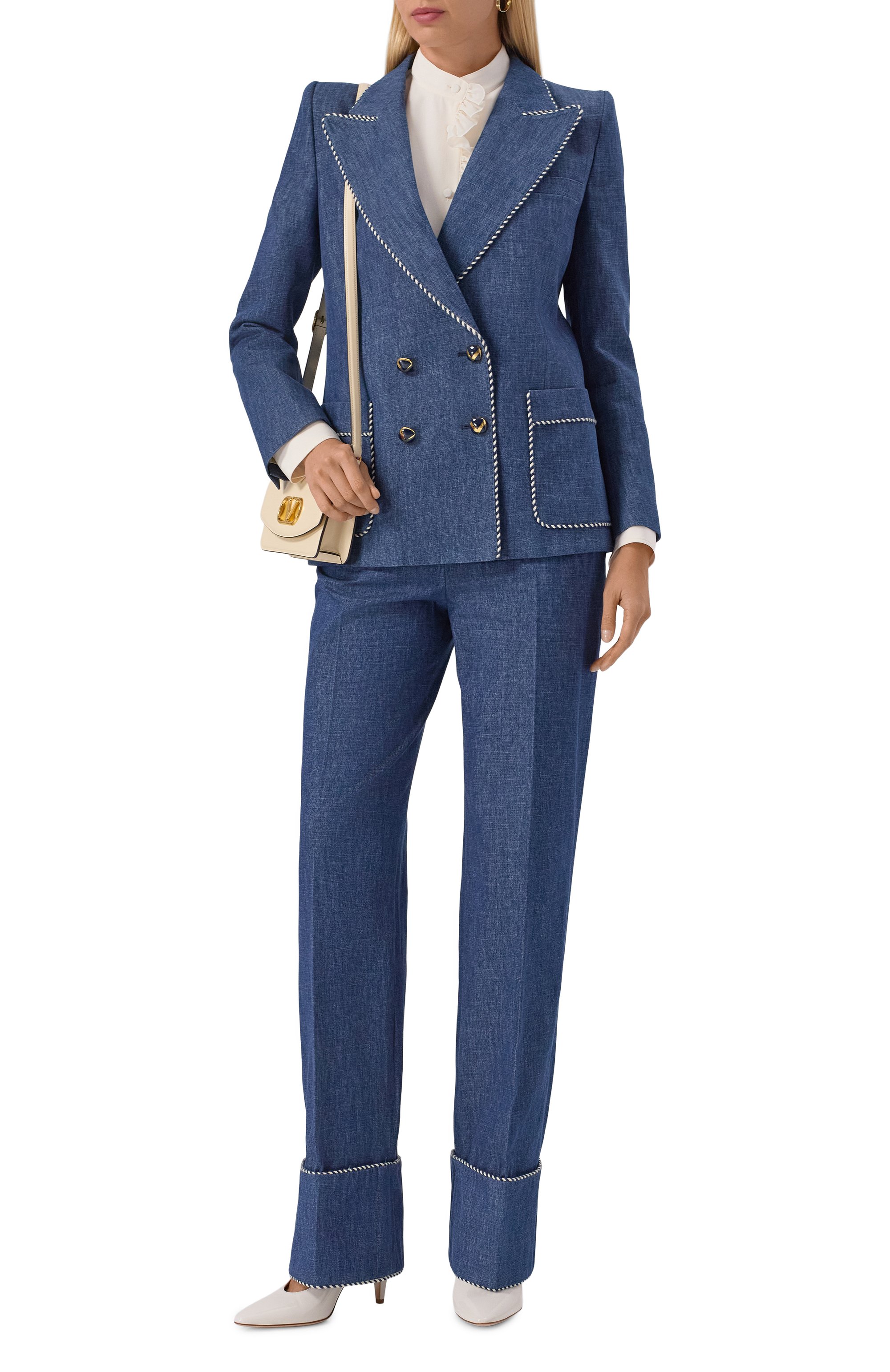 Джинсовый жакет VALENTINO, арт. 7B3DC4629AG, фото 2