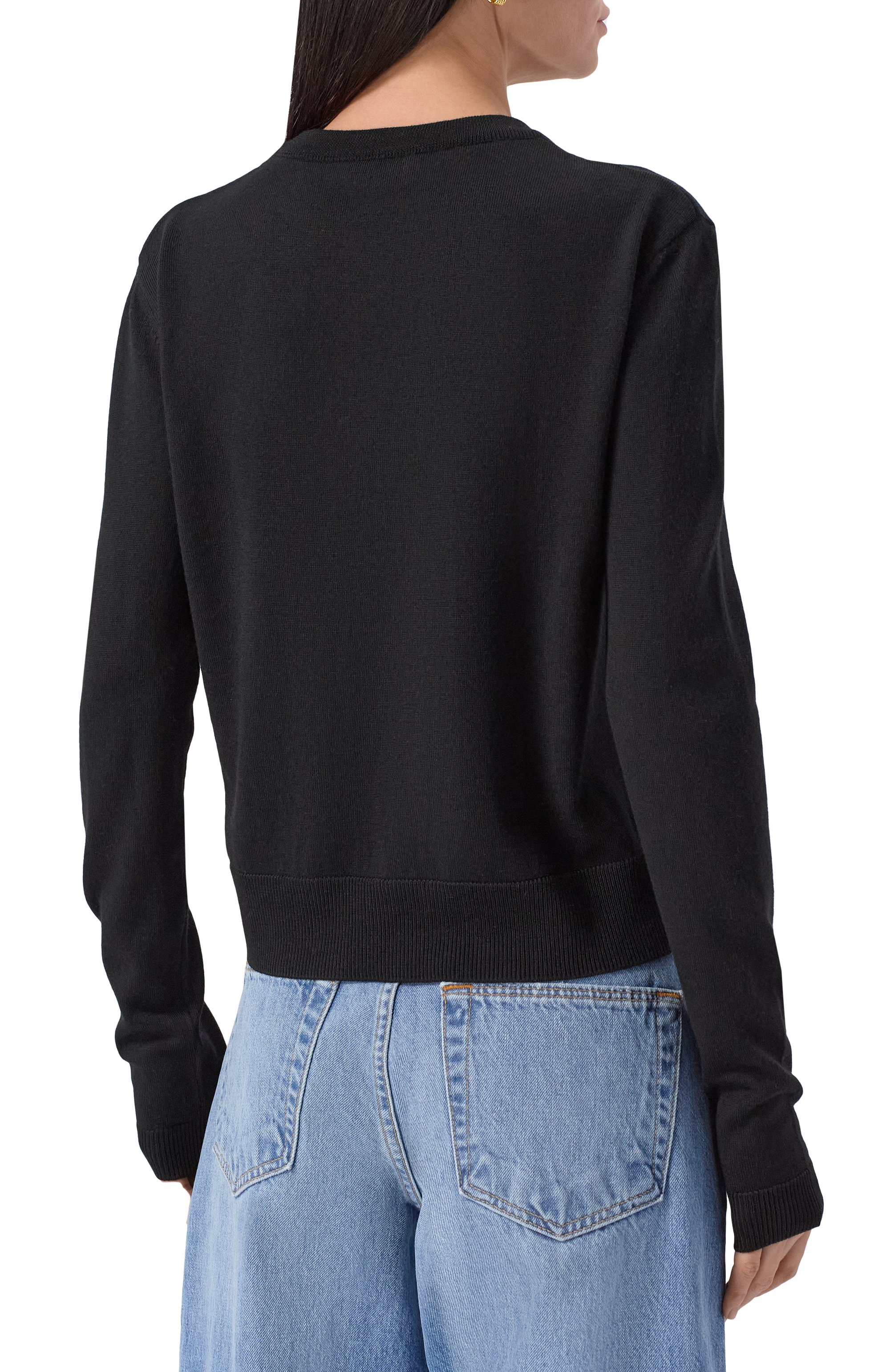 Шерстяной пуловер MOSCHINO, арт. A0936/5500, фото 4