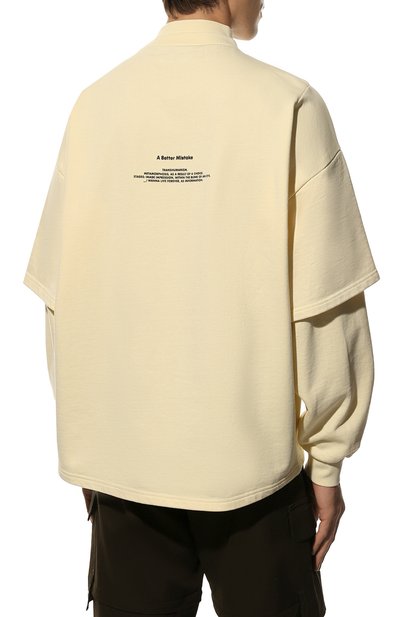 Хлопковый свитшот A BETTER MISTAKE, арт. 02D2TW013 FL004PD, фото 4