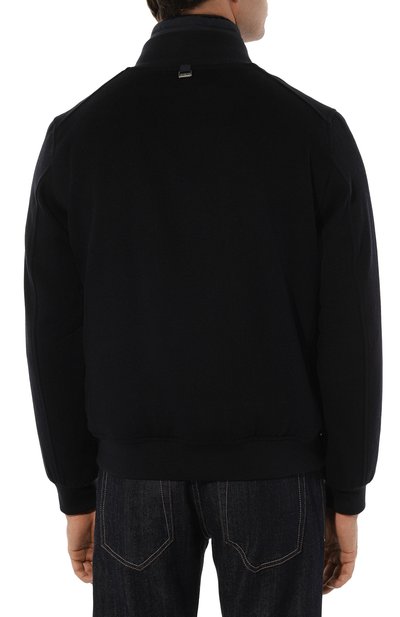Бомбер CORNELIANI темно-синего цвета по цене 111500 руб., арт. 94L5R1-9420149, фото 4 Бомбер CORNELIANI, арт. 94L5R1-9420149, фото 4