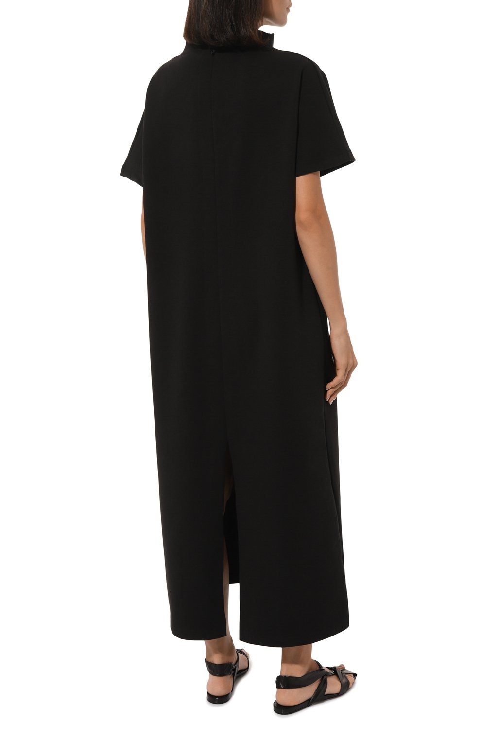 Хлопковое платье MIDGARD PARIS черного цвета по цене 35000 руб., арт. B41301, фото 4 Хлопковое платье MIDGARD PARIS, арт. B41301, фото 4