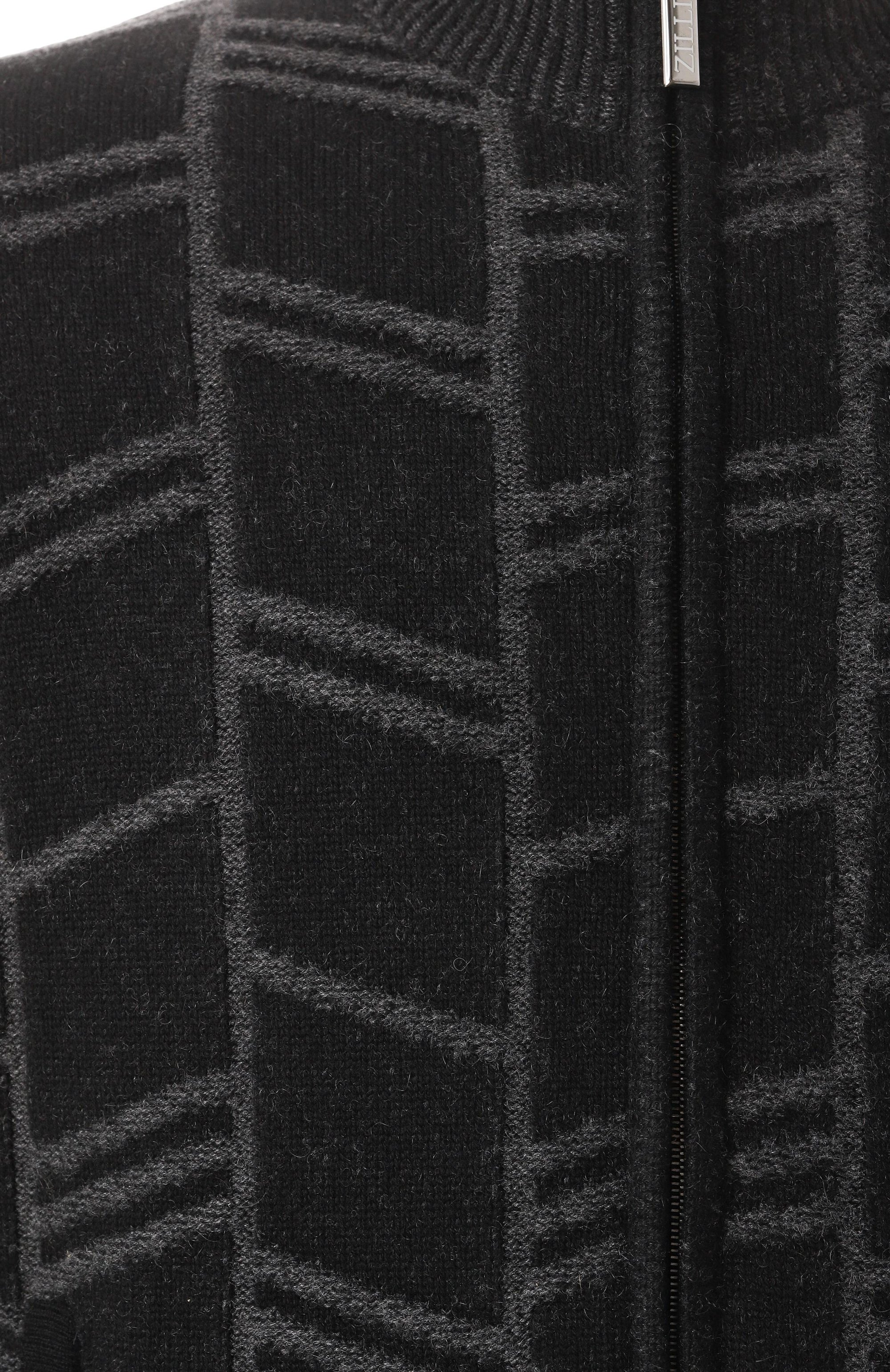 Кардиган из кашемира и шерсти ZILLI, арт. KZMC01M0280VTIL00/66, фото 5