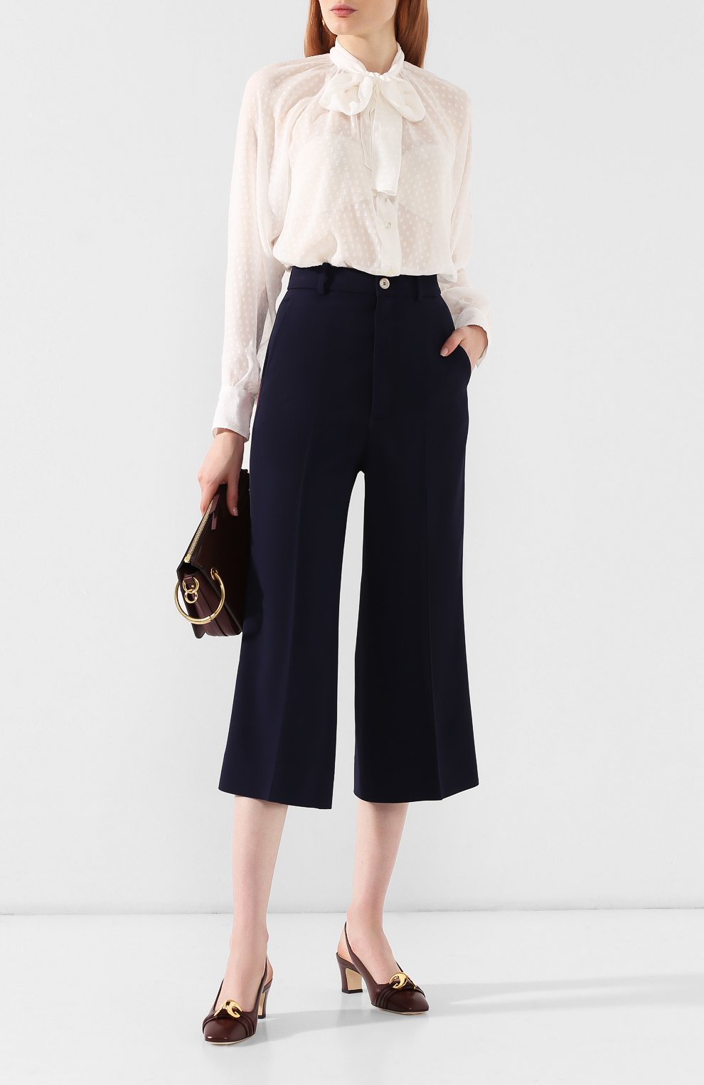 Кюлоты из вискозы GUCCI, арт. 523250/ZKR01, фото 2