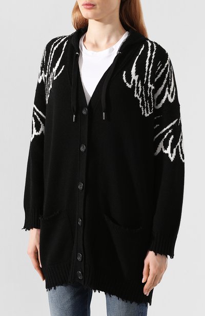 Кардиган из смеси шерсти и вискозы REDVALENTINO, арт. SR3KAA21/4D2, фото 3