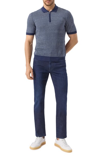 Поло изо льна и хлопка GRAN SASSO, арт. 57172/18647, фото 2