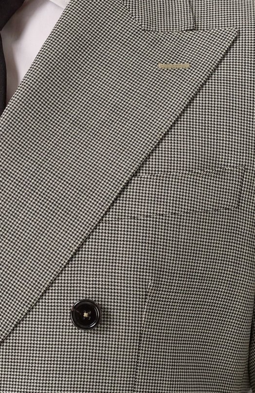 Шерстяной пиджак Dolce & Gabbana G2QS7T/FQ20I Серый  G2QS7T/FQ20I Фото 7