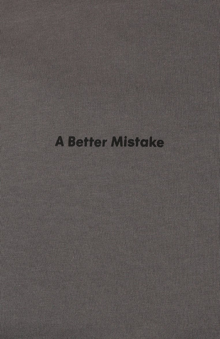 Хлопковая футболка A BETTER MISTAKE, арт. 04D10TS007W JS031PD, фото 1