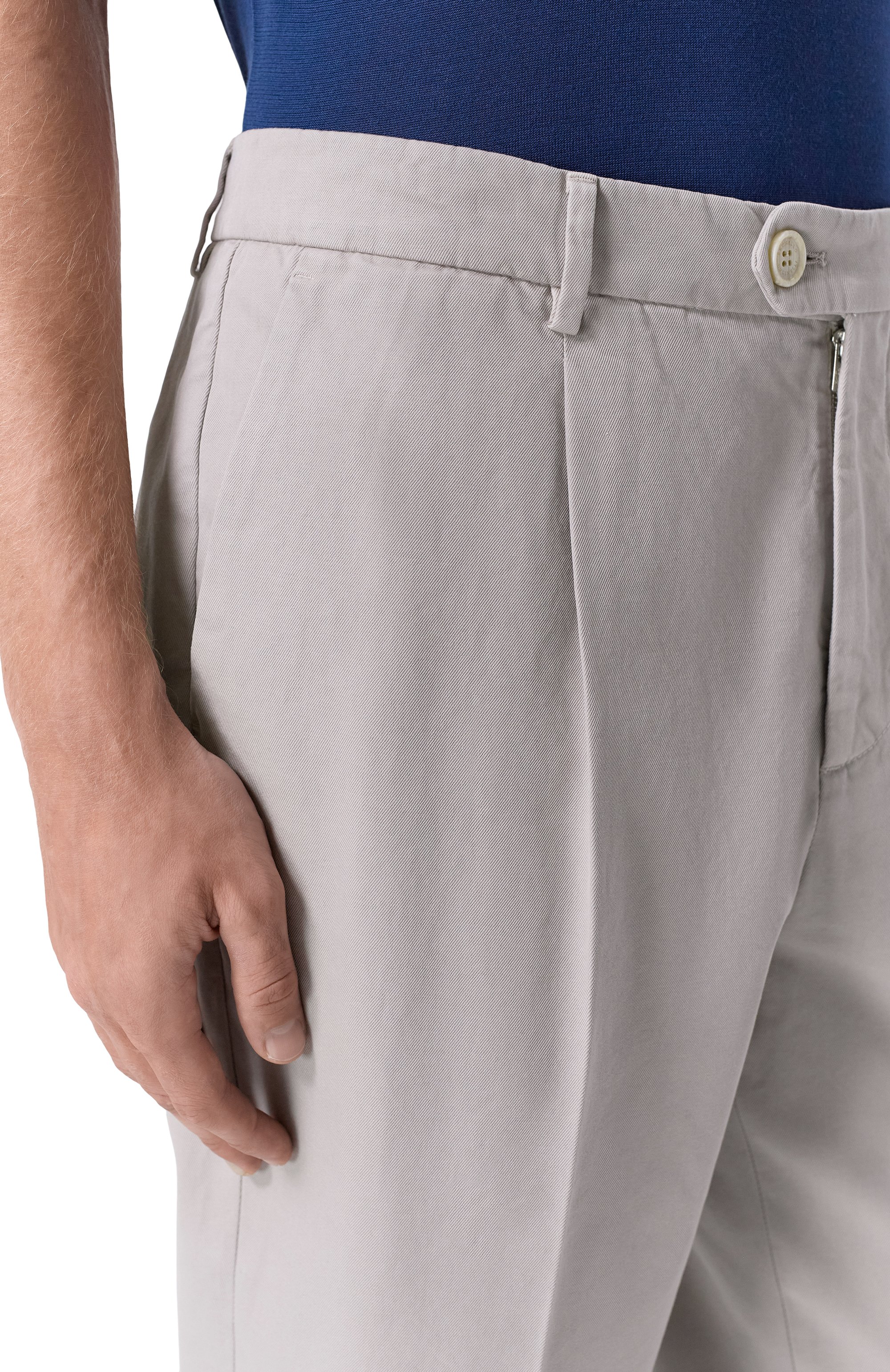 Хлопковые брюки BRUNELLO CUCINELLI, арт. M252DE1450, фото 5