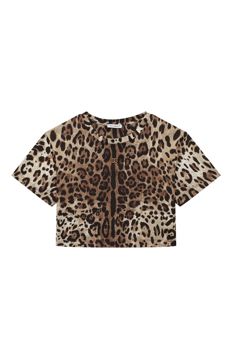 Укороченная футболка DOLCE & GABBANA, арт. L5JTKR/G7H7Y/8-14, фото 1