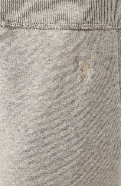 Хлопковые джоггеры POLO RALPH LAUREN серого цвета по цене 15150 руб., арт. 211704858, фото 5 Хлопковые джоггеры POLO RALPH LAUREN, арт. 211704858, фото 5