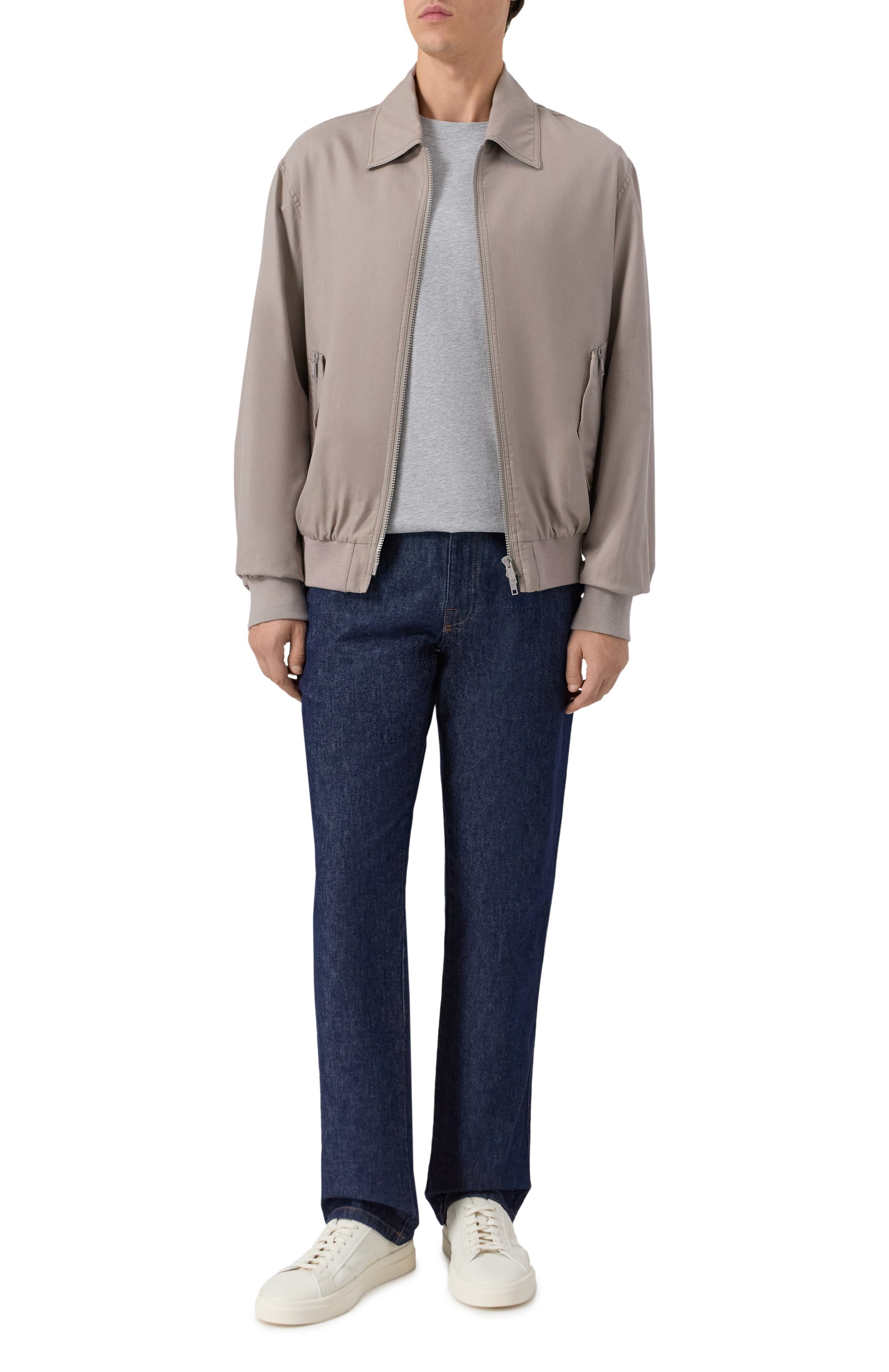 Хлопковая футболка BRUNELLO CUCINELLI, арт. M0B131308, фото 2