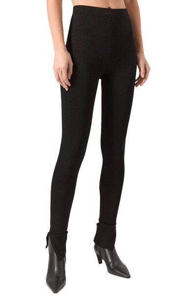 Легинсы из вискозы TOTEME черного цвета по цене 24800 руб., арт. 211-238-774, фото 3 Легинсы из вискозы TOTEME, арт. 211-238-774, фото 3
