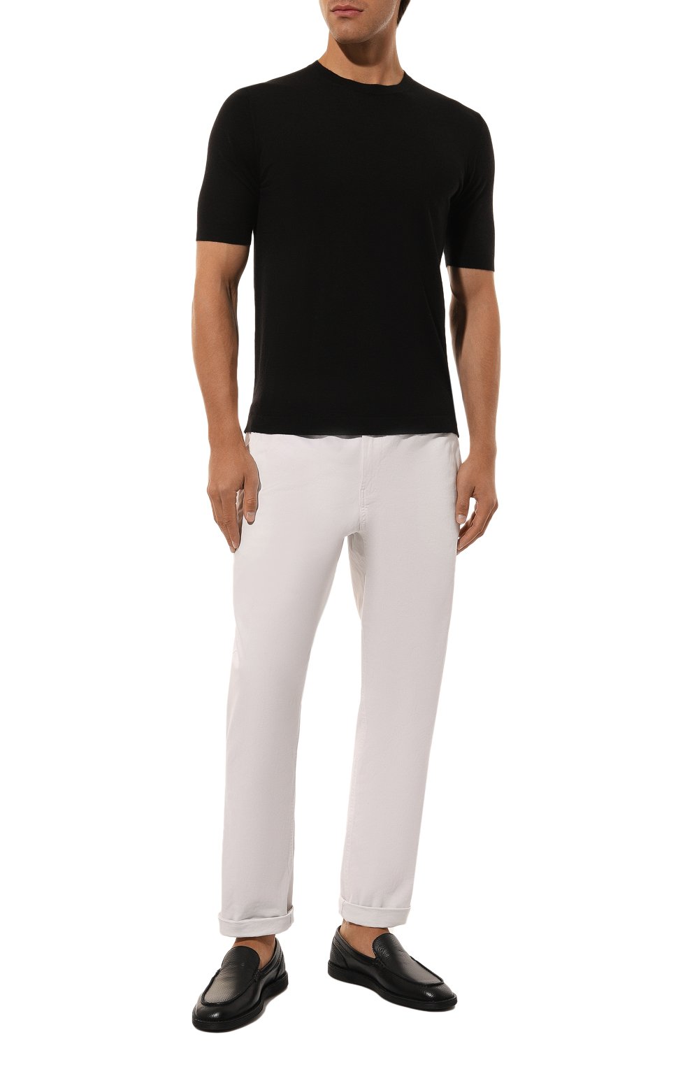 Джемпер из шерсти и шелка ANDREA CAMPAGNA, арт. TS0MC/LSC18R, фото 2