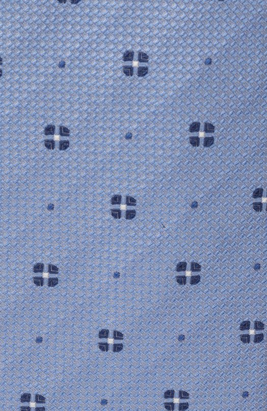 Шелковый галстук BOSS 50562064 Голубой  50562064 Фото 4