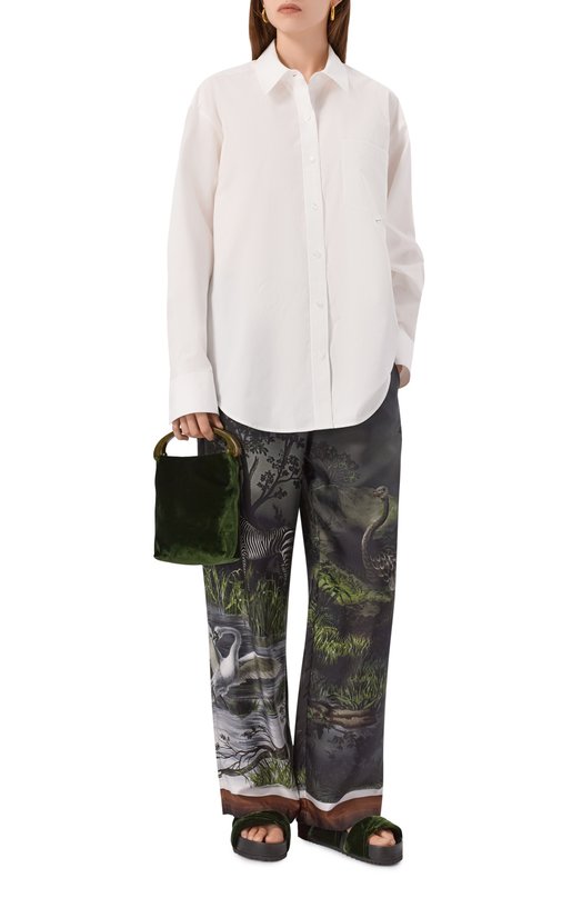 Сумка Dries Van Noten 011523-653-607 Зелёный  011523-653-607 Фото 7