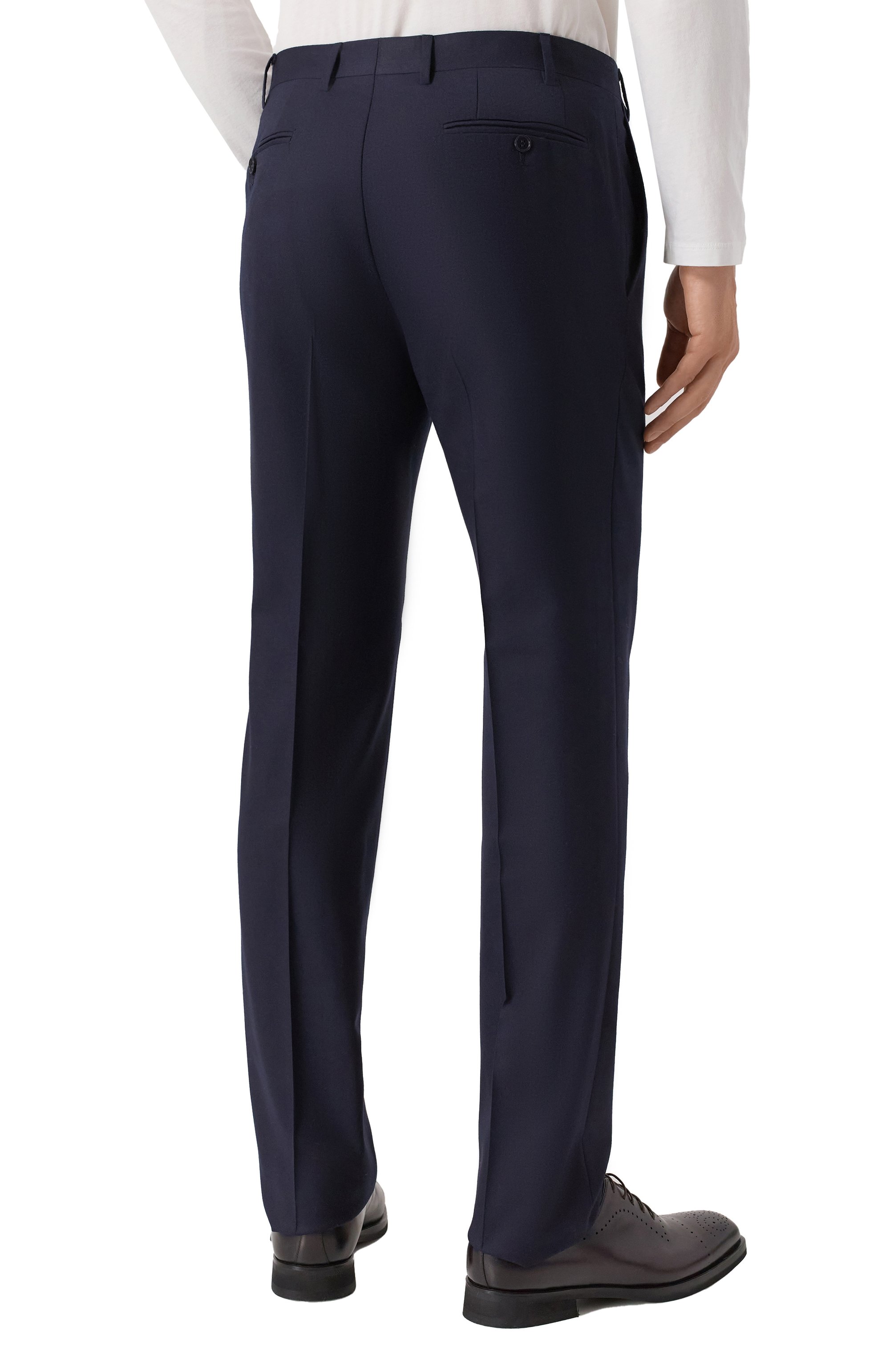 Шерстяные брюки CANALI, арт. 71019/AN00019, фото 4