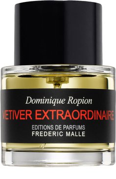 Мужской парфюмерная вода vetiver extraordinaire (50ml) FREDERIC MALLE бесцветного цвета, арт. 3700135001121 | Фото 1 (Материал внутренний: Не назначено; Региональные ограничения белый список (Axapta Mercury): Не проставлено; Нос: �Не проставлено; Тип продукта - парфюмерия: Парфюмерная вода; Статус проверки: Проверена категория; Ограничения доставки: flammable)