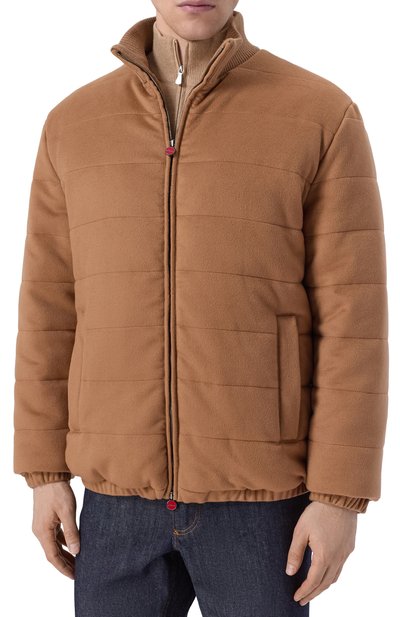 Бомбер из шерсти викуньи KITON, арт. UW2196K07777, фото 3