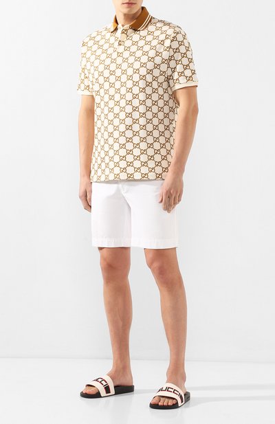 Хлопковое поло GUCCI, арт. 598956/XJB0U, фото 2