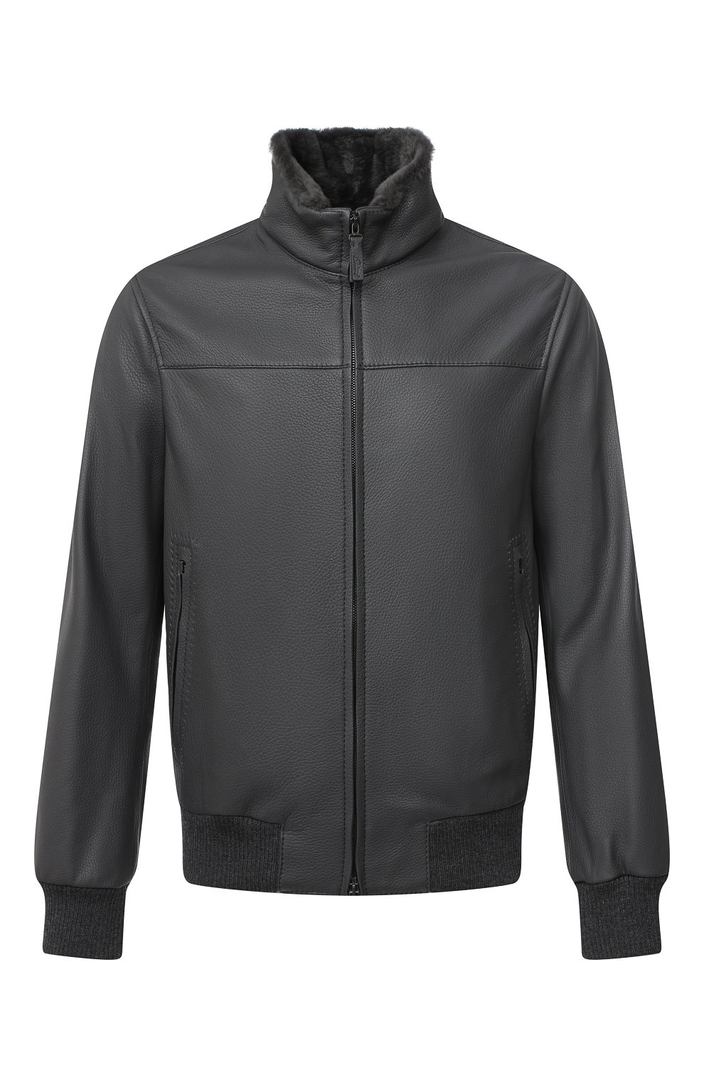 Кожаный бомбер BRIONI, арт. PLZ40L/P7708, фото 1