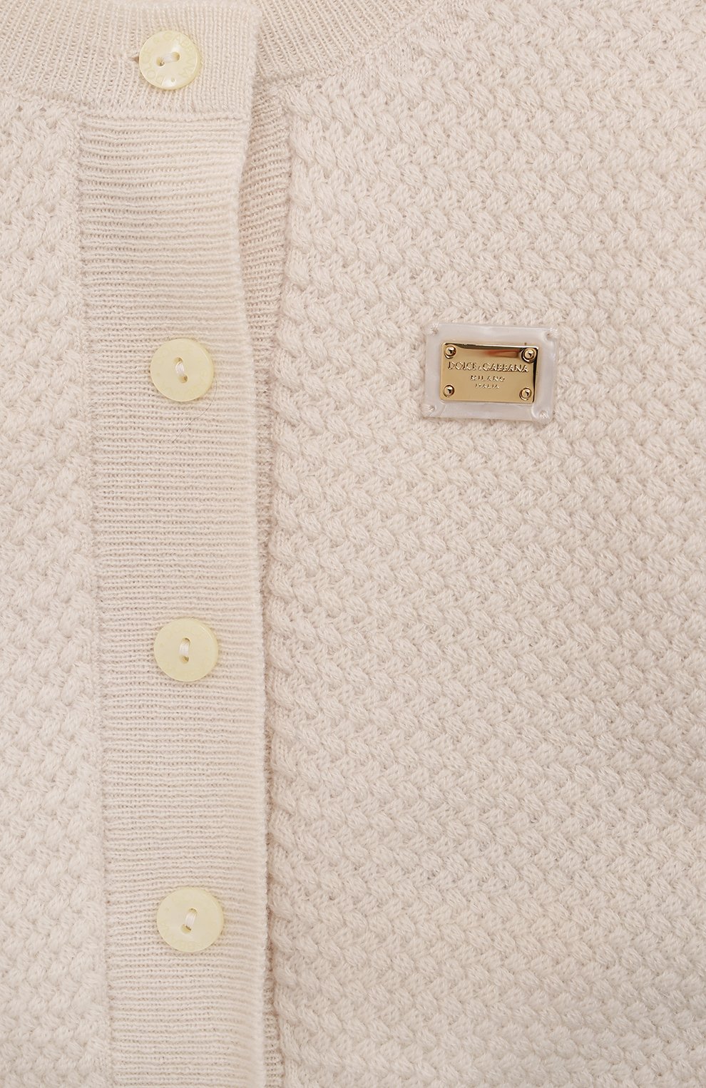 Кардиган из шерсти и кашемира DOLCE & GABBANA, арт. L1KWG1/JFMFB, фото 3