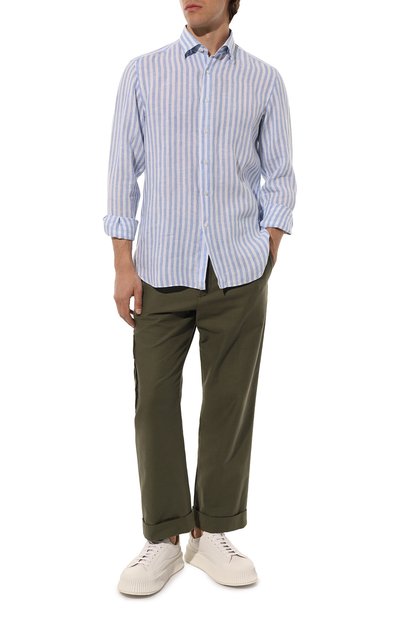 Хлопковая рубашка ALESSANDRO GHERARDI, арт. BR1-1G-7T/1027, фото 2