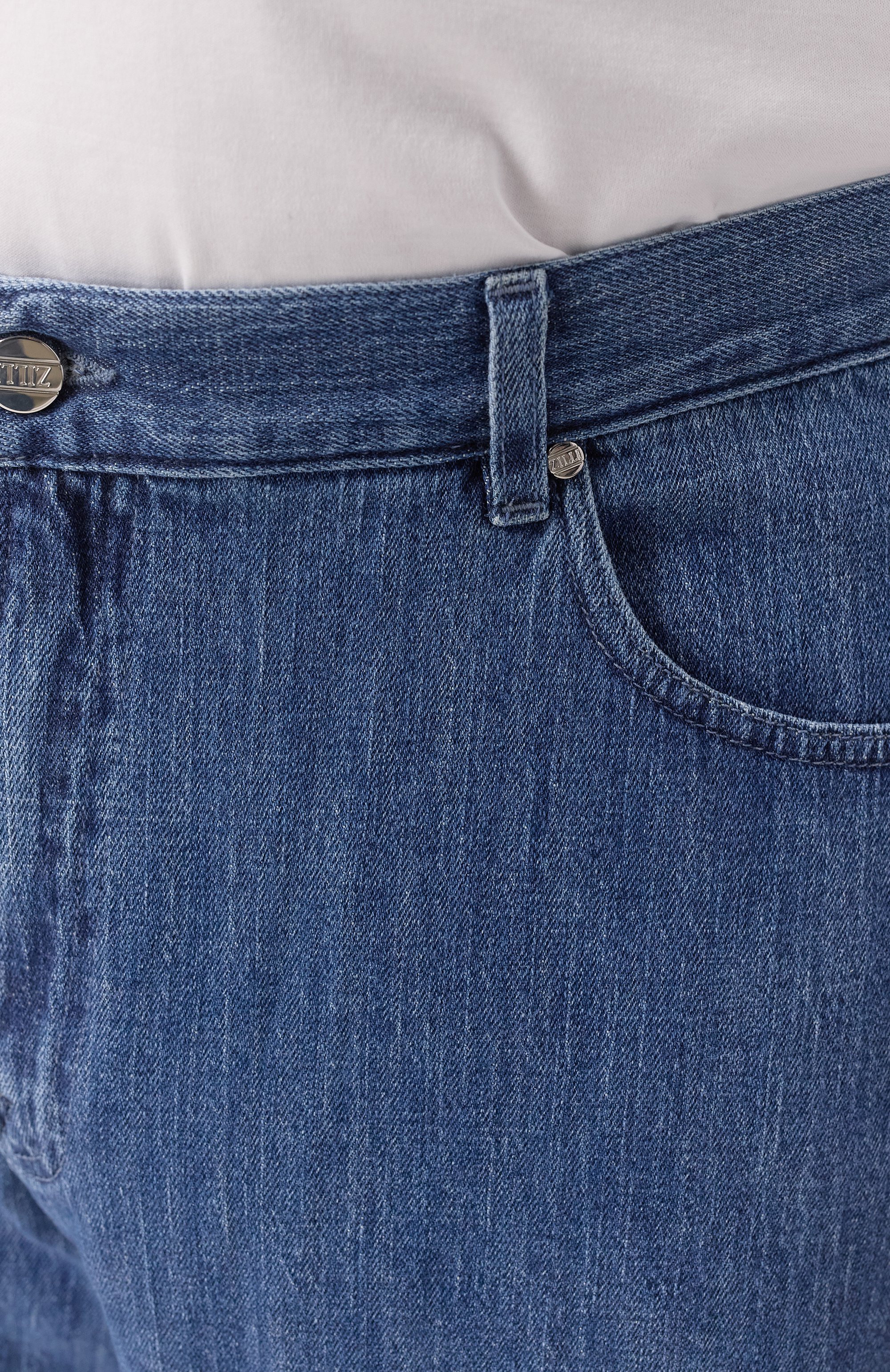 Джинсовые шорты ZILLI, арт. JPJ071M010325005F, фото 5