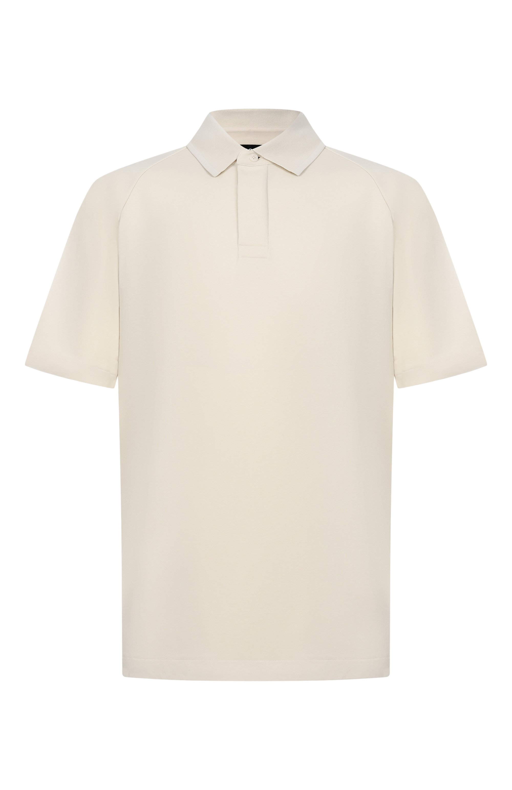 Поло BOSS кремового цвета по цене 20950 руб., арт. 50553842, фото 1 Поло BOSS, арт. 50553842, фото 1