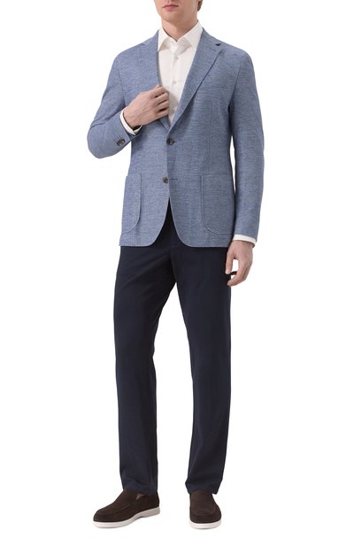 Пиджак изо льна и хлопка WINDSOR, арт. 13 GIR0-J35 10009038 02/30046378, фото 3