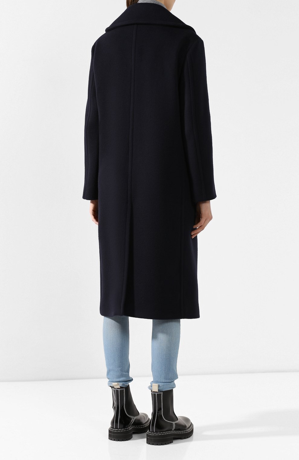 Пальто из смеси шерсти и кашемира BOSS, арт. 50434604, фото 4