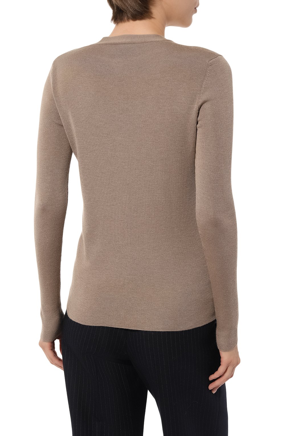 Кардиган из кашемира и шелка PRADA, арт. 25437-40J-F0040, фото 4