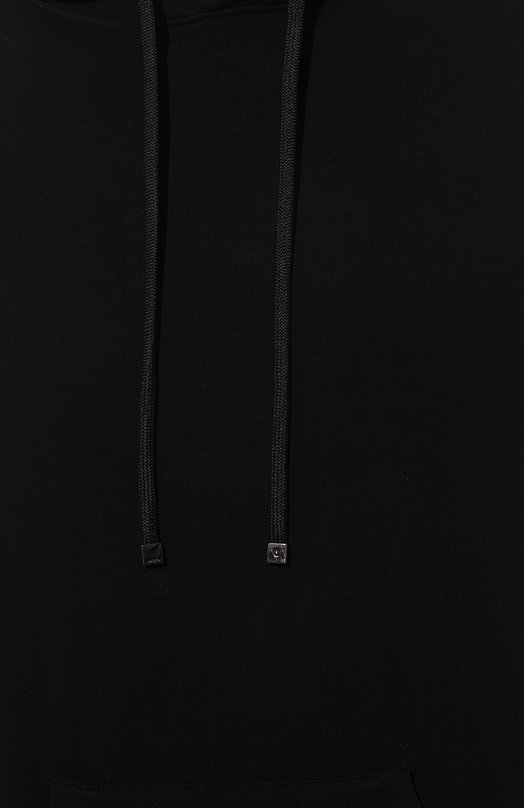 Хлопковое худи Limitato Чёрный, фото 5