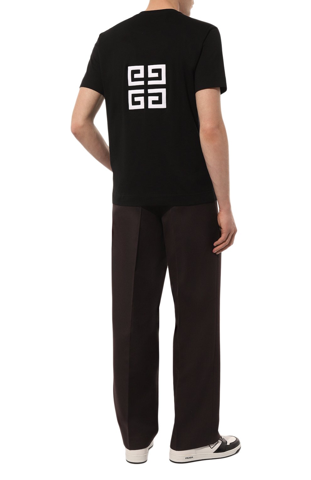 Хлопковая футболка GIVENCHY, арт. BM716B3Y6B, фото 2