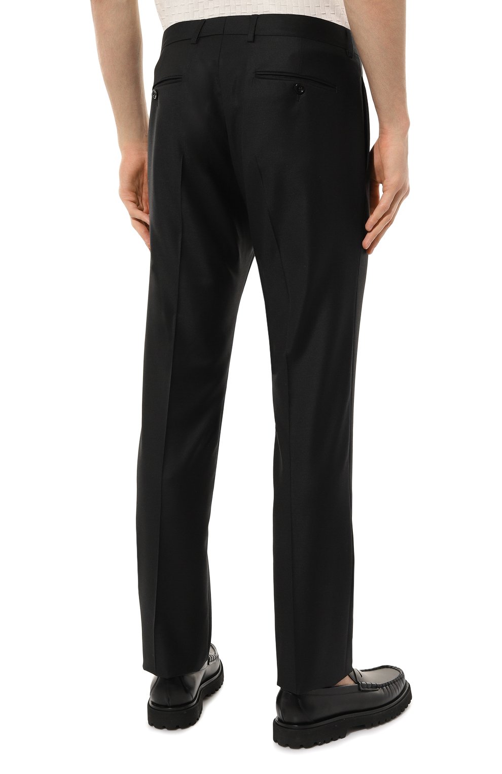 Шерстяные брюки GUCCI, арт. 406135 Z421E_2, фото 4