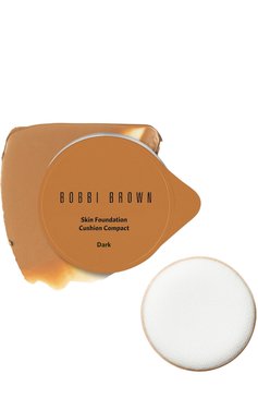 Сменный блок для тонального средства-кушона, оттенок dark BOBBI BROWN  цвета, арт. EEXR-07 | Фото 1 (Статус проверки: Проверена категория; Региональные ограничения белый список (Axapta Mercury): Не проставлено; Нос: Не проставлено; Финишное покрытие: Сатиновый; SPF фильтр: Высокий (35-50+))