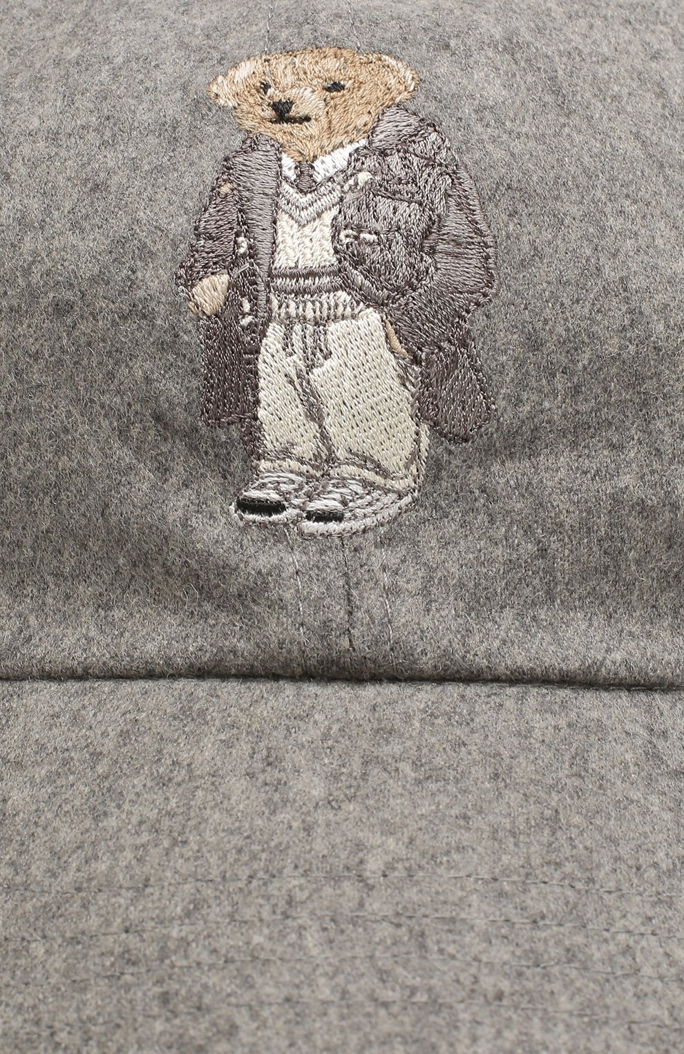 Шерстяная бейсболка с вышивкой RALPH LAUREN, арт. 790725530, фото 3