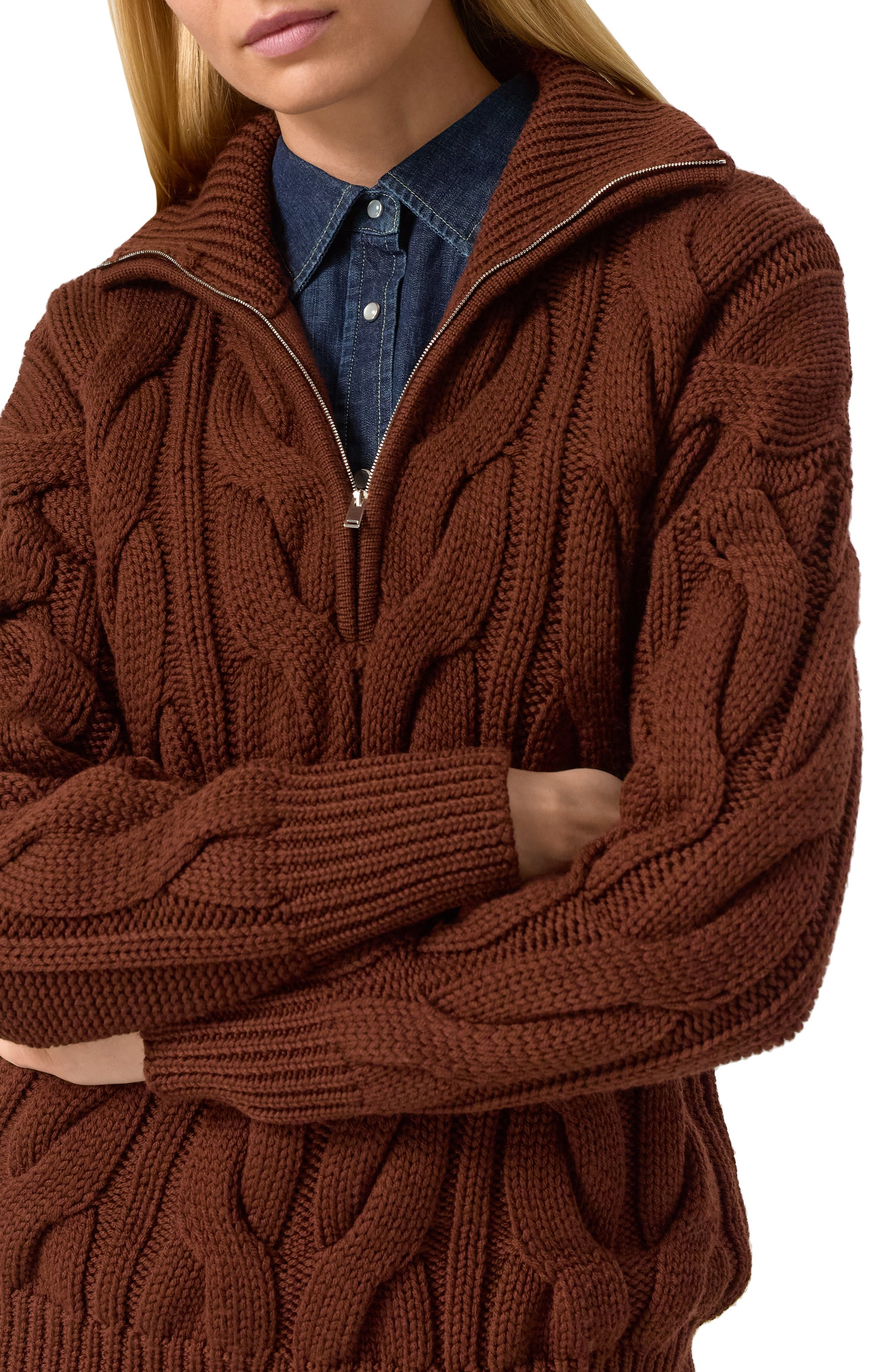 Шерстяной свитер MVST, арт. WF60-1043MU, фото 5