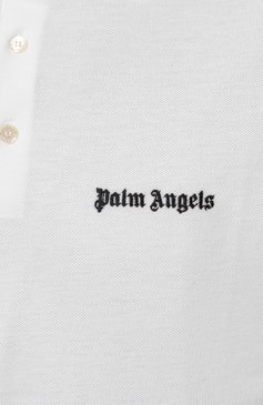 Хлопковое поло PALM ANGELS, арт. PMGB012F23FAB0010110, фото 5