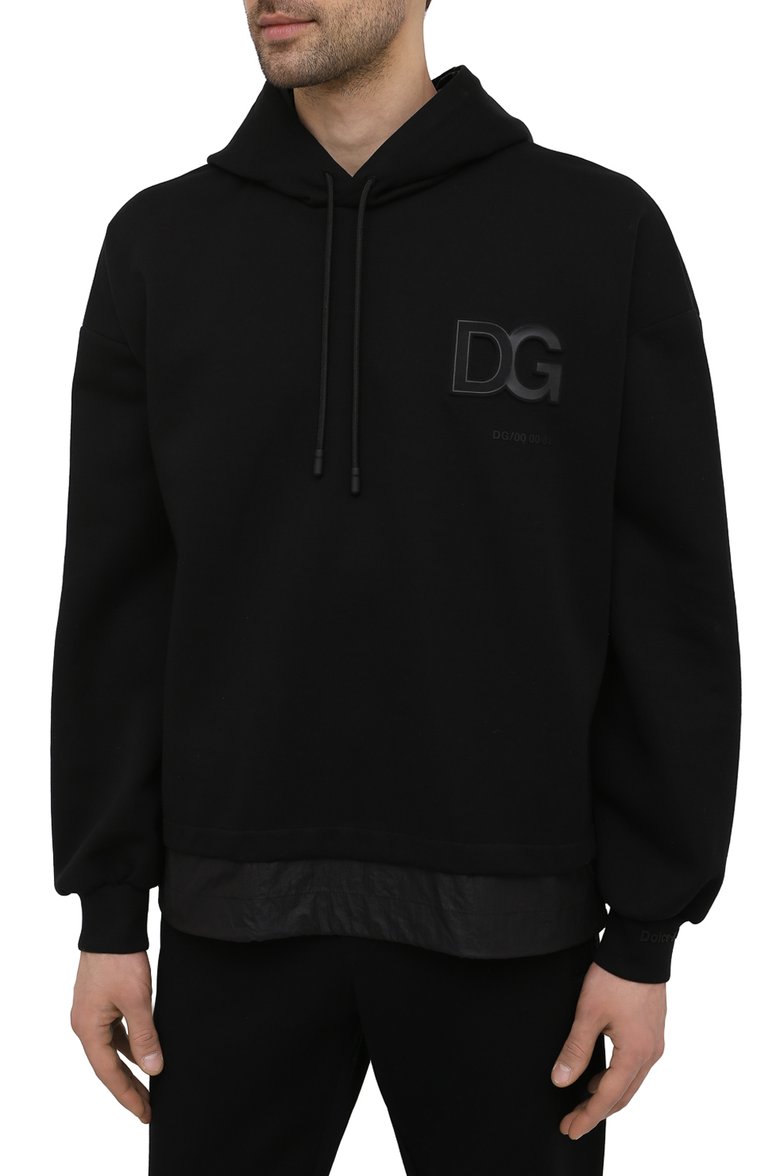 Хлопковое худи DOLCE & GABBANA, арт. G9UH9Z/HU7IH, фото 1