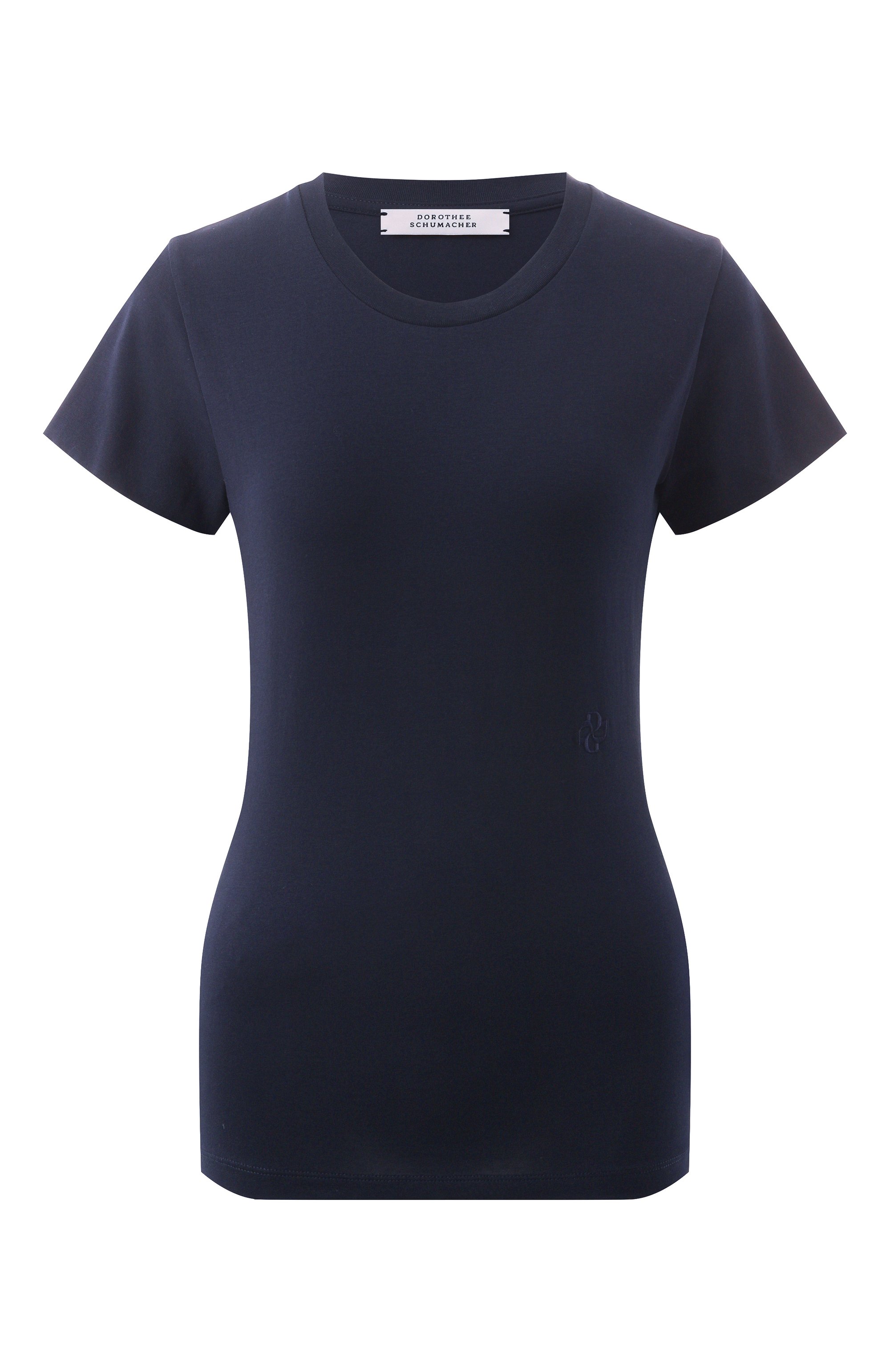 Хлопковая футболка DOROTHEE SCHUMACHER, арт. 828304, фото 1