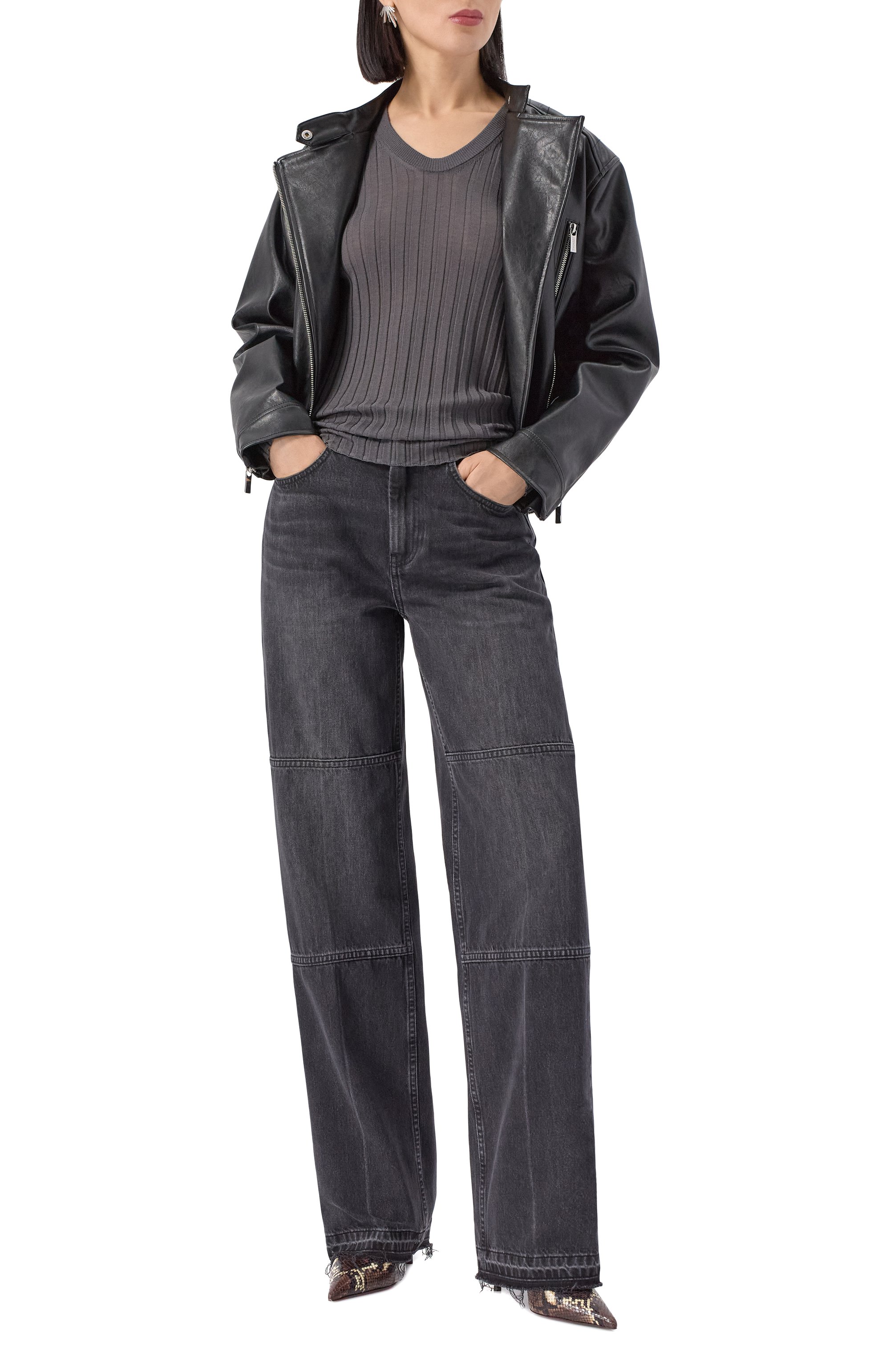 Шерстяной пуловер IRO, арт. WP12HATTIE, фото 2