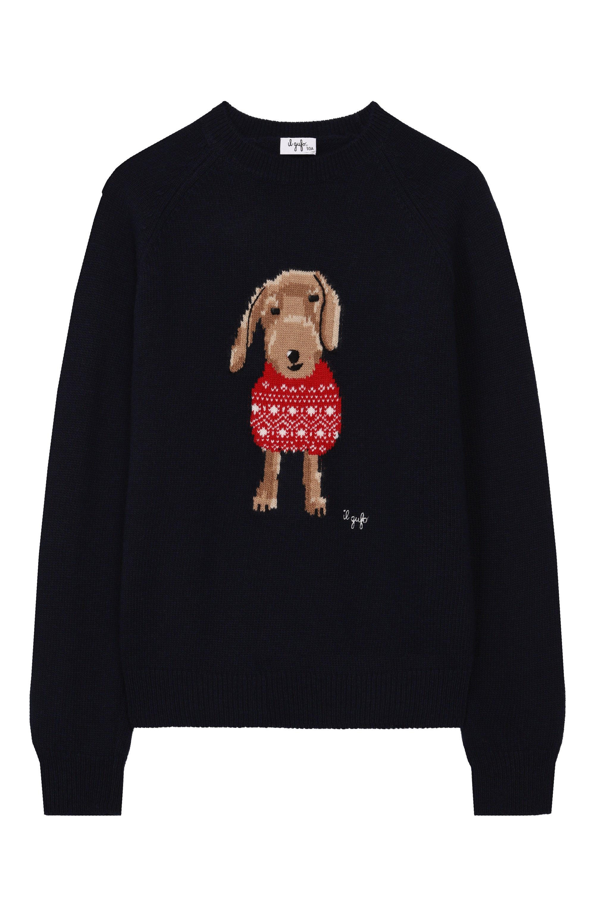 Шерстяной свитер IL GUFO, арт. A25GMA0008EM220/10-14, фото 1