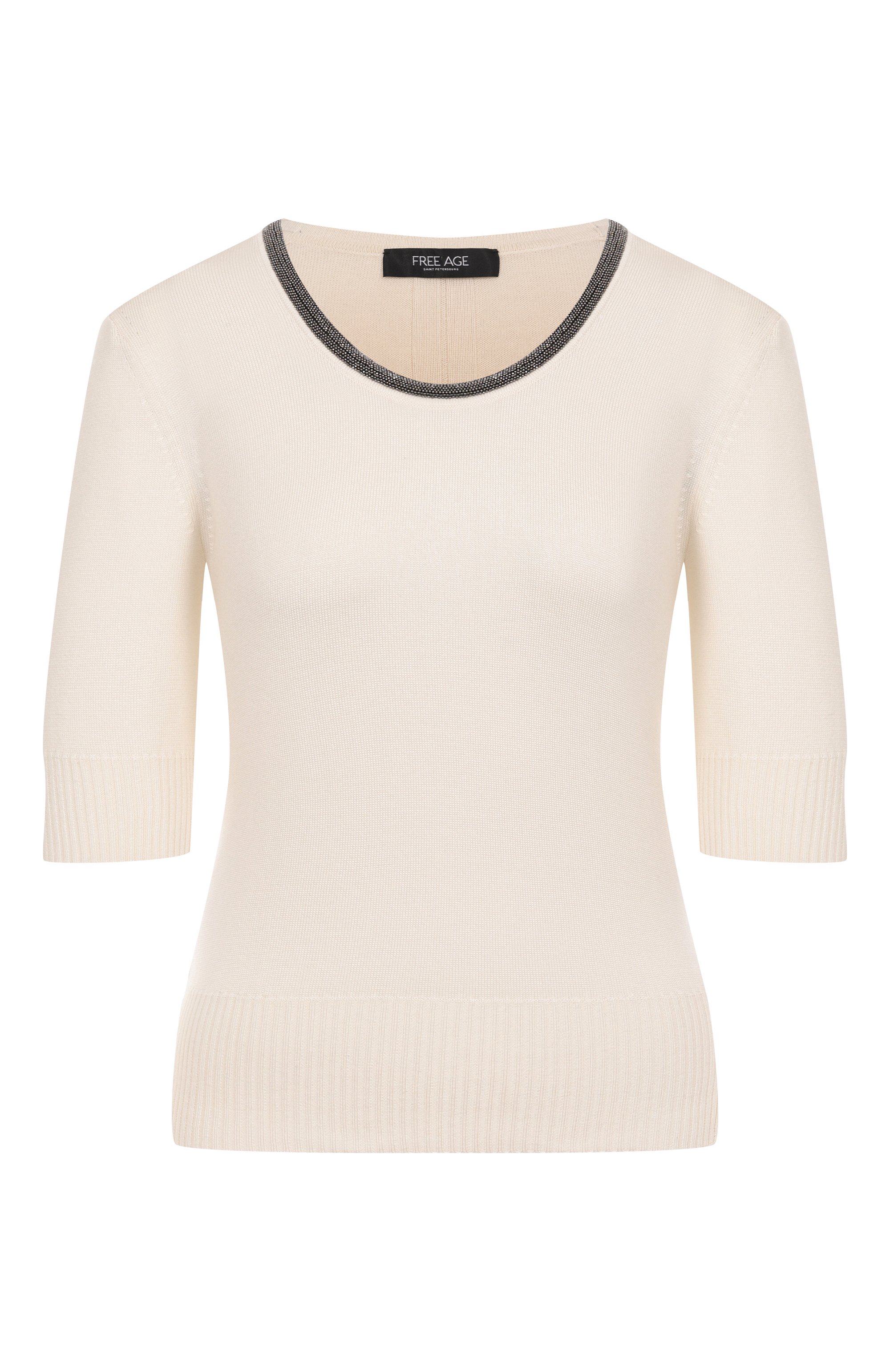 Пуловер из шелка и кашемира FREEAGE, арт. TS25.JM139.6030.101, фото 1