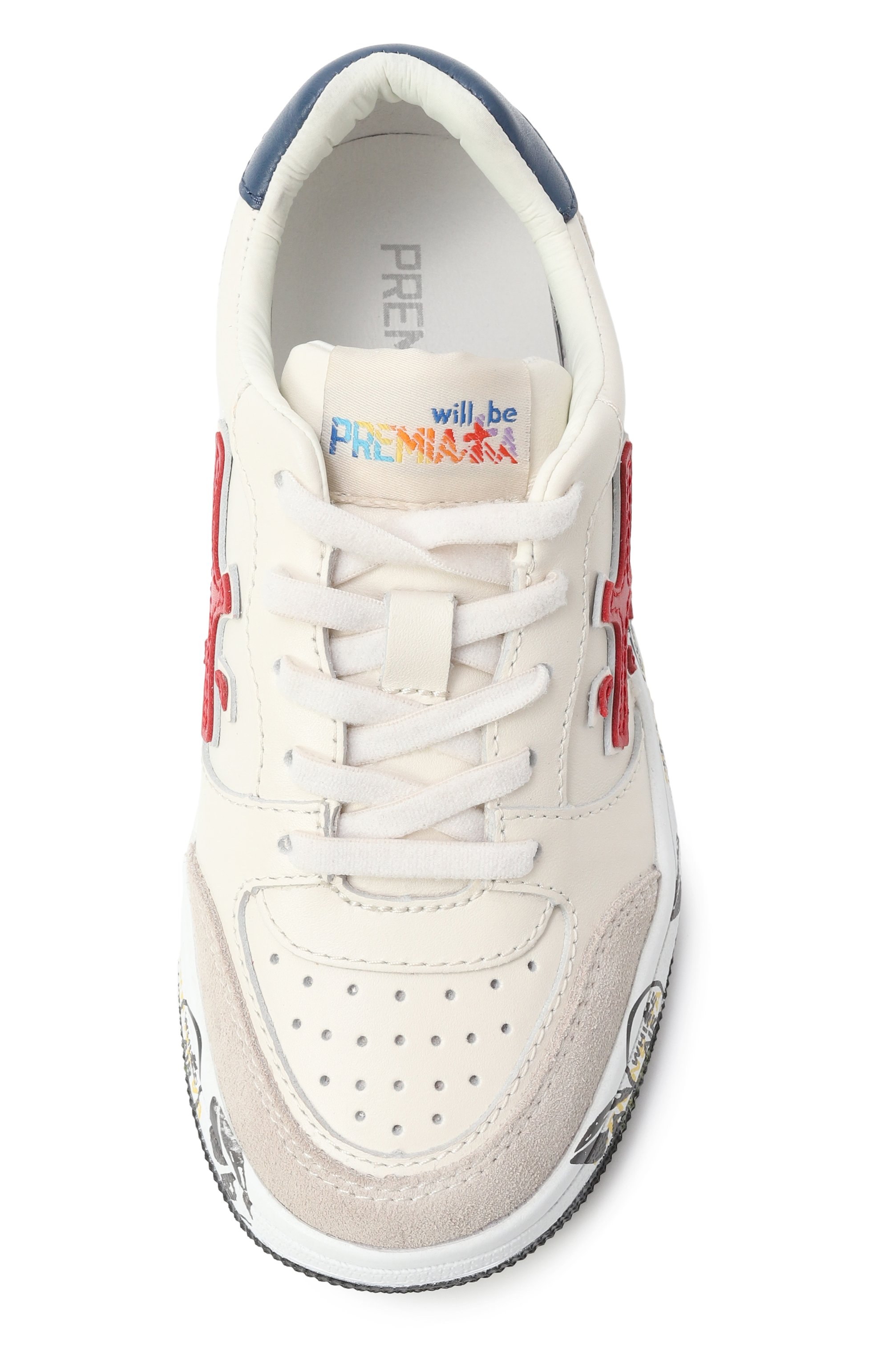 Кожаные кеды marc PREMIATA WILL BE, арт. 28169425/MARC/27-35, фото 4