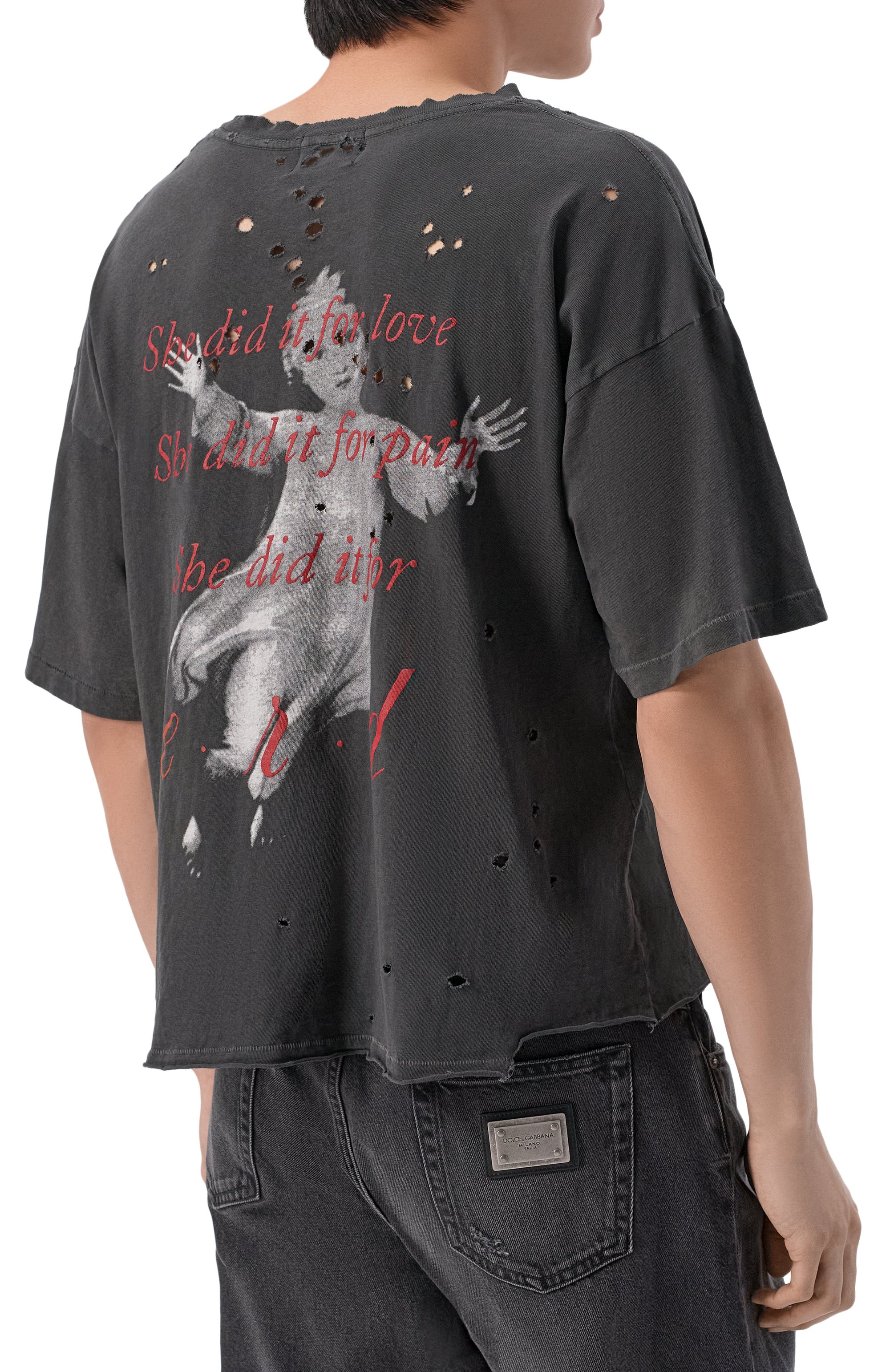 Хлопковая футболка ENFANTS RICHES DEPRIMES, арт. 010-878/C0TT0N, фото 5