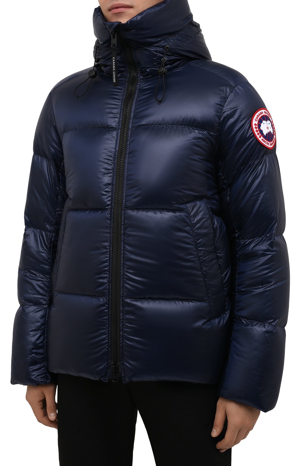 Пуховик crofton CANADA GOOSE темно-синего цвета по цене 175500 руб., арт. 2252M, фото 3 Пуховик crofton CANADA GOOSE, арт. 2252M, фото 3