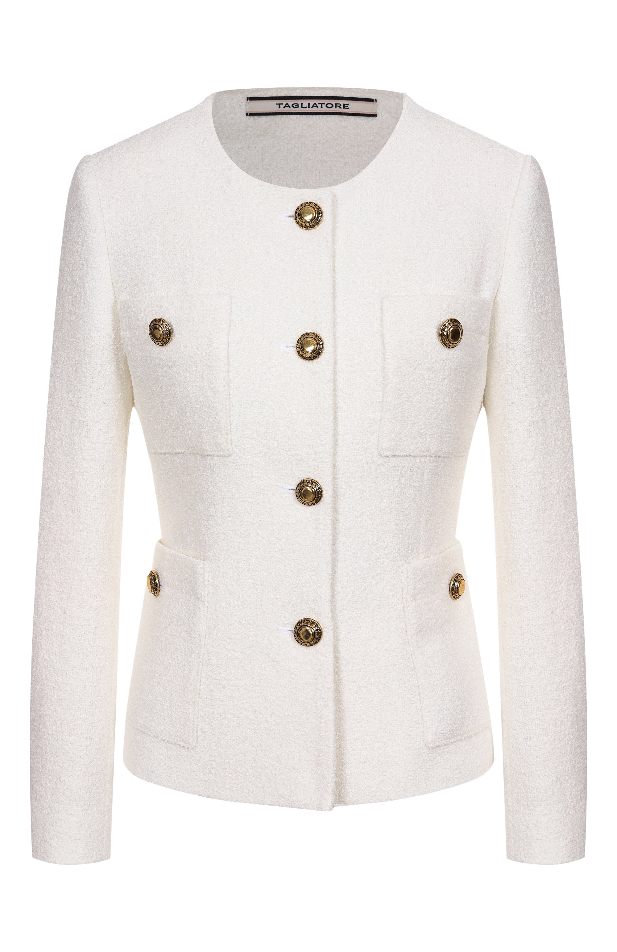 Твидовый жакет TAGLIATORE 0205, арт. BEVERLY/340197, фото 1